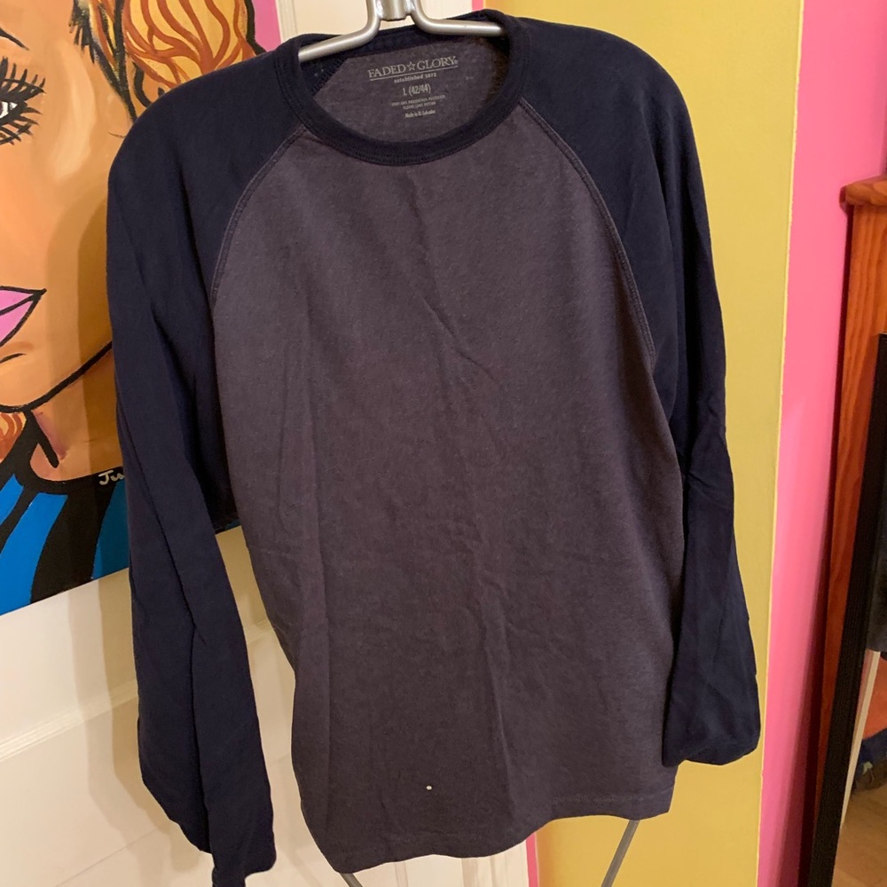 Navy blue shirt